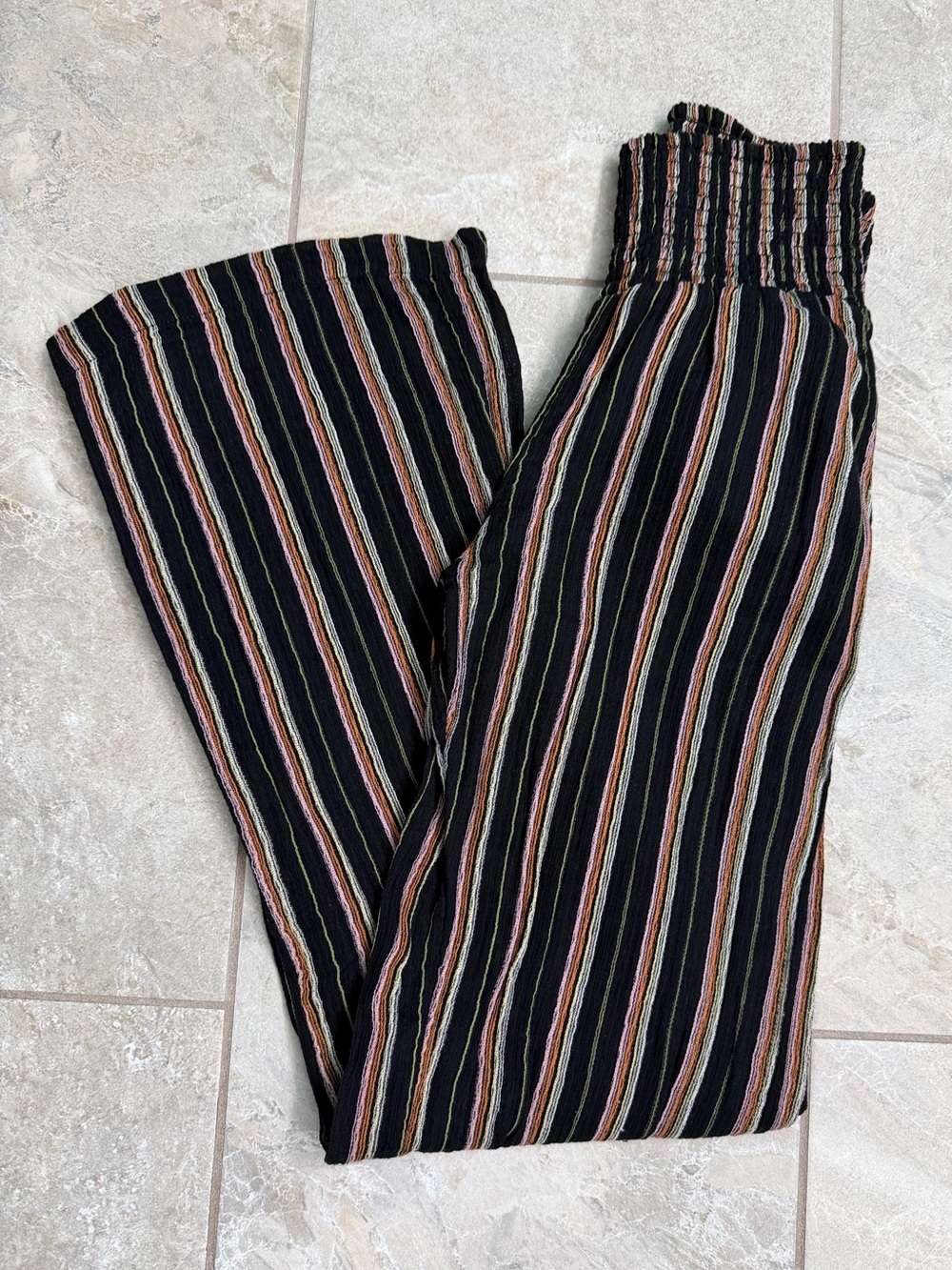 Billabong Gauze Striped Pants Women’s Size XS